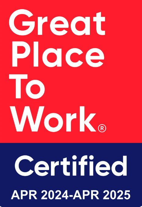 Great Place to Work Certified 2024 - 2025